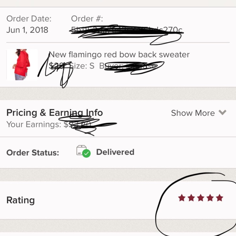 🍁🍂🍁last one🍁🍂 violet back bow tie sweater - Picture 6 of 7